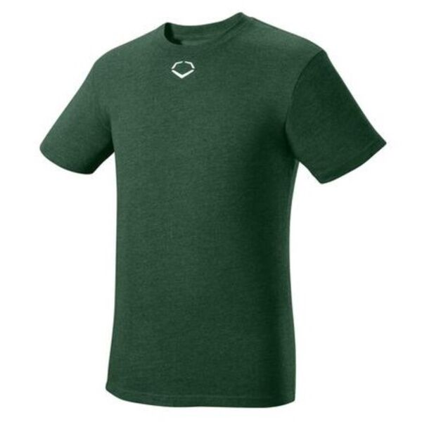 EvoShield ADULT HEATHER SHORT SLEEVE TEE DARK GREEN Thumbnail