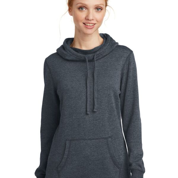 Ladies Lightweight Fleece Hoodie Thumbnail