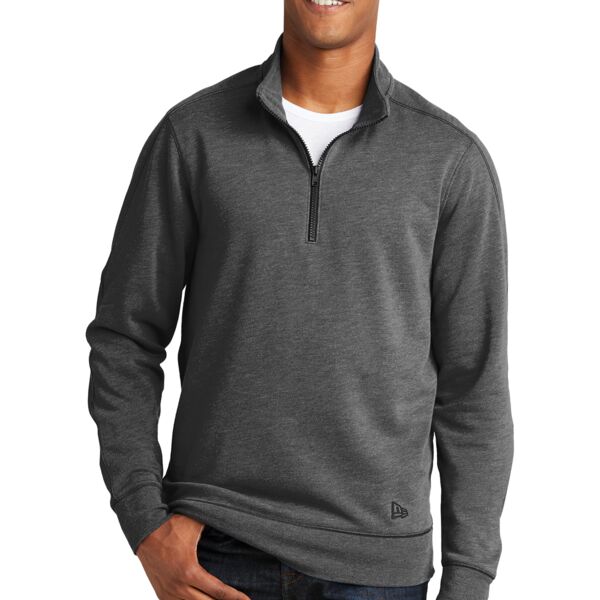New Era® Tri-Blend Fleece 1/4-Zip Pullover Thumbnail