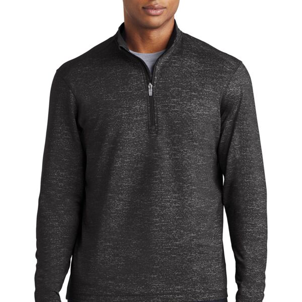 Sport-Tek ® Sport-Wick ® Stretch Reflective Heather 1/2-Zip Pullover Thumbnail
