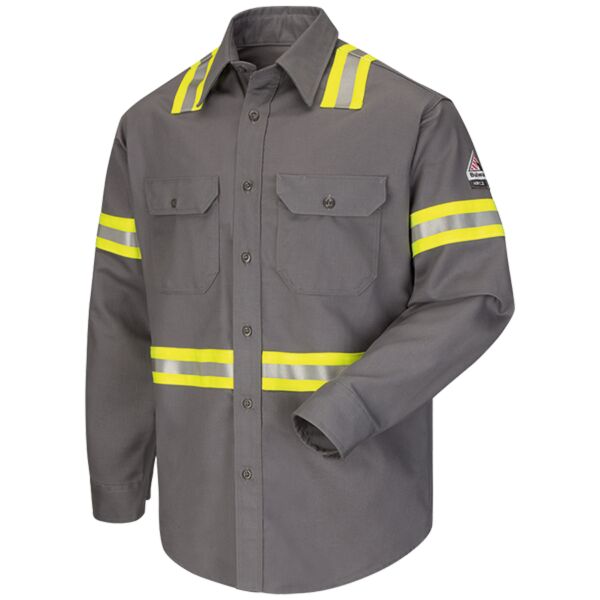 Enhanced Visibility Uniform Shirt - EXCEL FR® ComforTouch® - 7 oz. Thumbnail