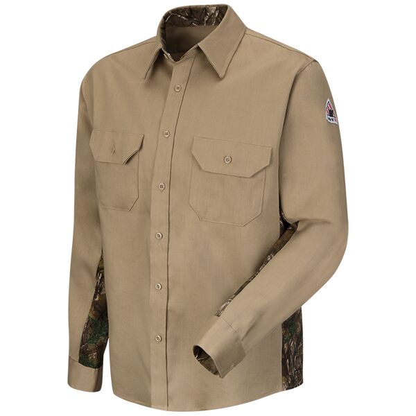 Camo Uniform Shirt - EXCEL FR® ComforTouch® - 6 oz. Thumbnail